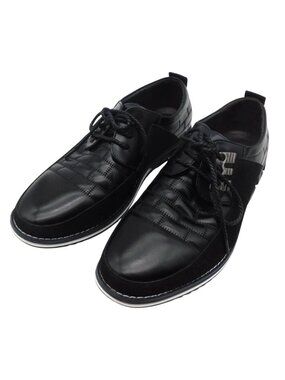 Black Gatsby Mens Dress Shoes US 8 Lace-Up Oxford Derby Leather All Day Comfort